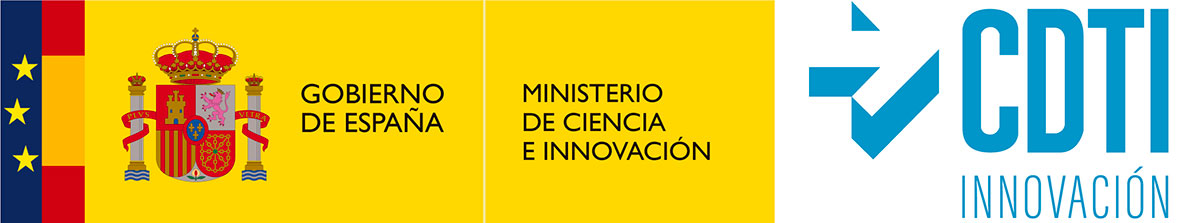 Logo CDTI Ministerio de Ciencia e Inovación